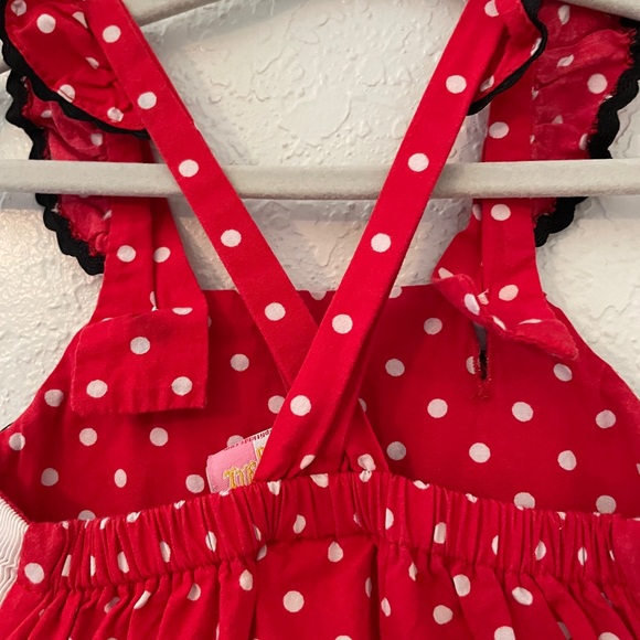 12 Month Minnie Mouse Smocked Sunsuit - Picture 5 of 8